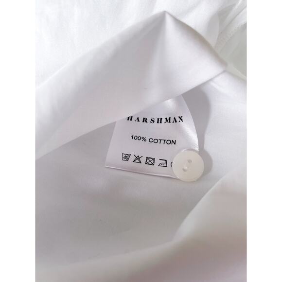 NWT Harshman Novia Blouse White Large - Picture 8 of 12